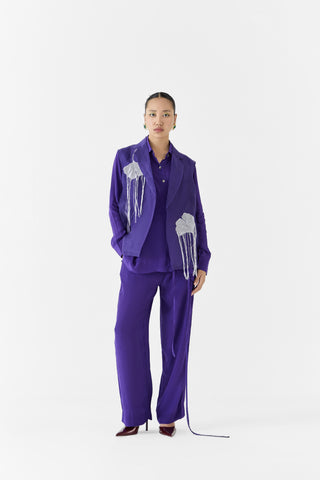 Ensemble coordonné violet Kyoto