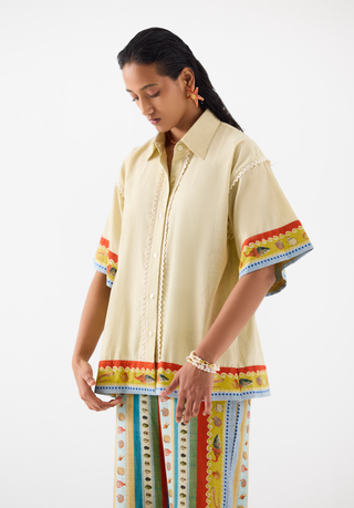 Robe chemise drapée Ruby