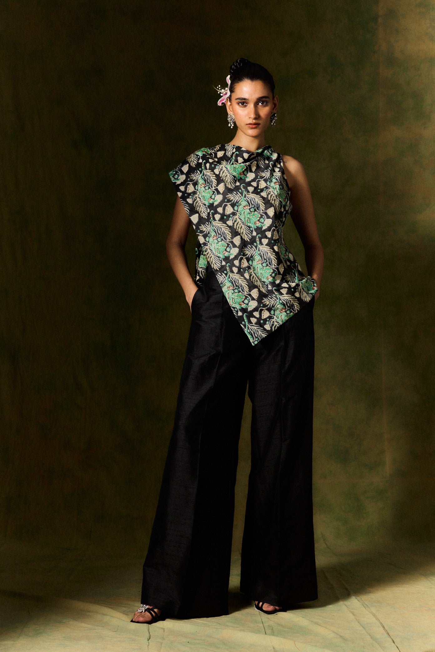 Gulsher Silk Blouse