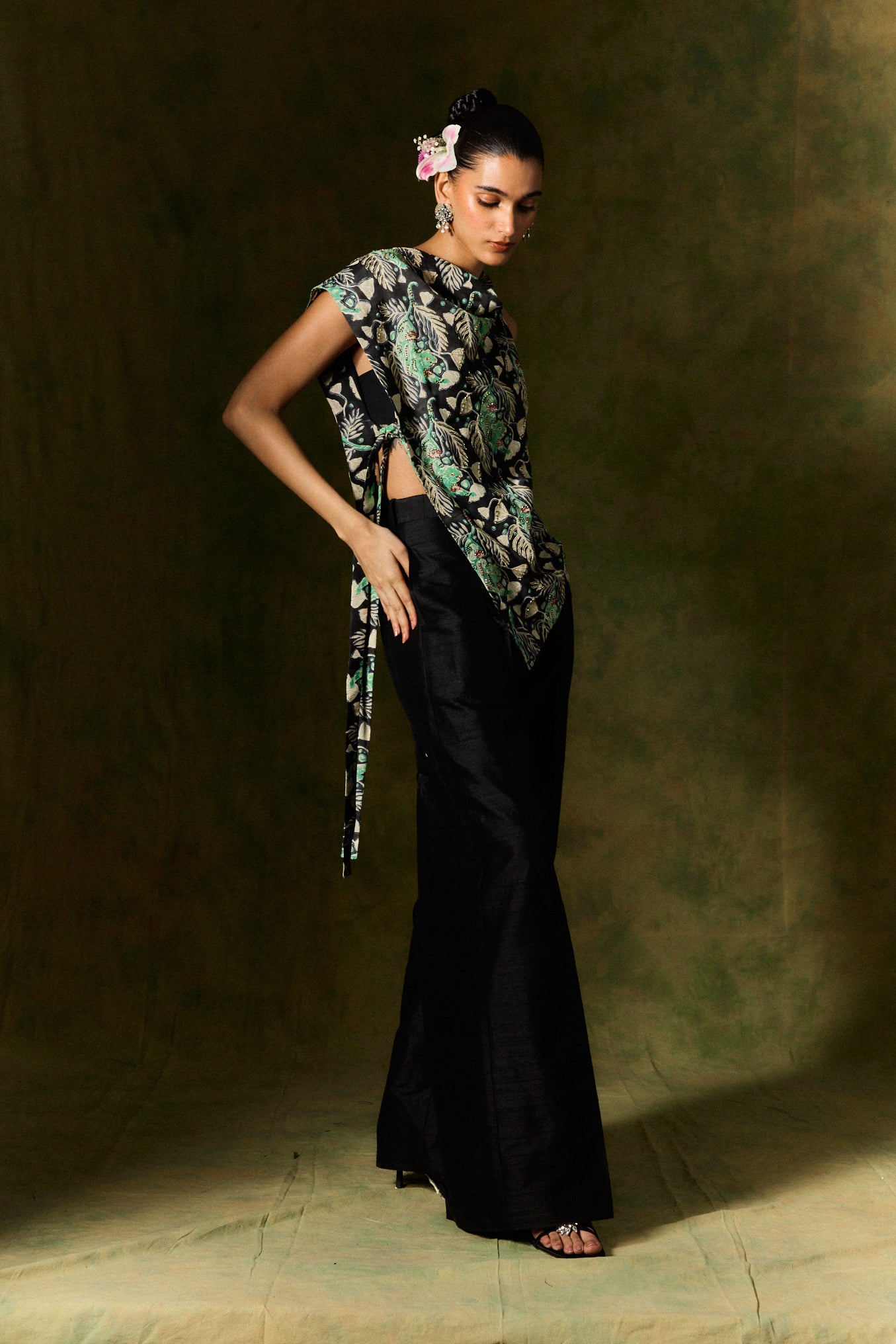Gulsher Silk Blouse