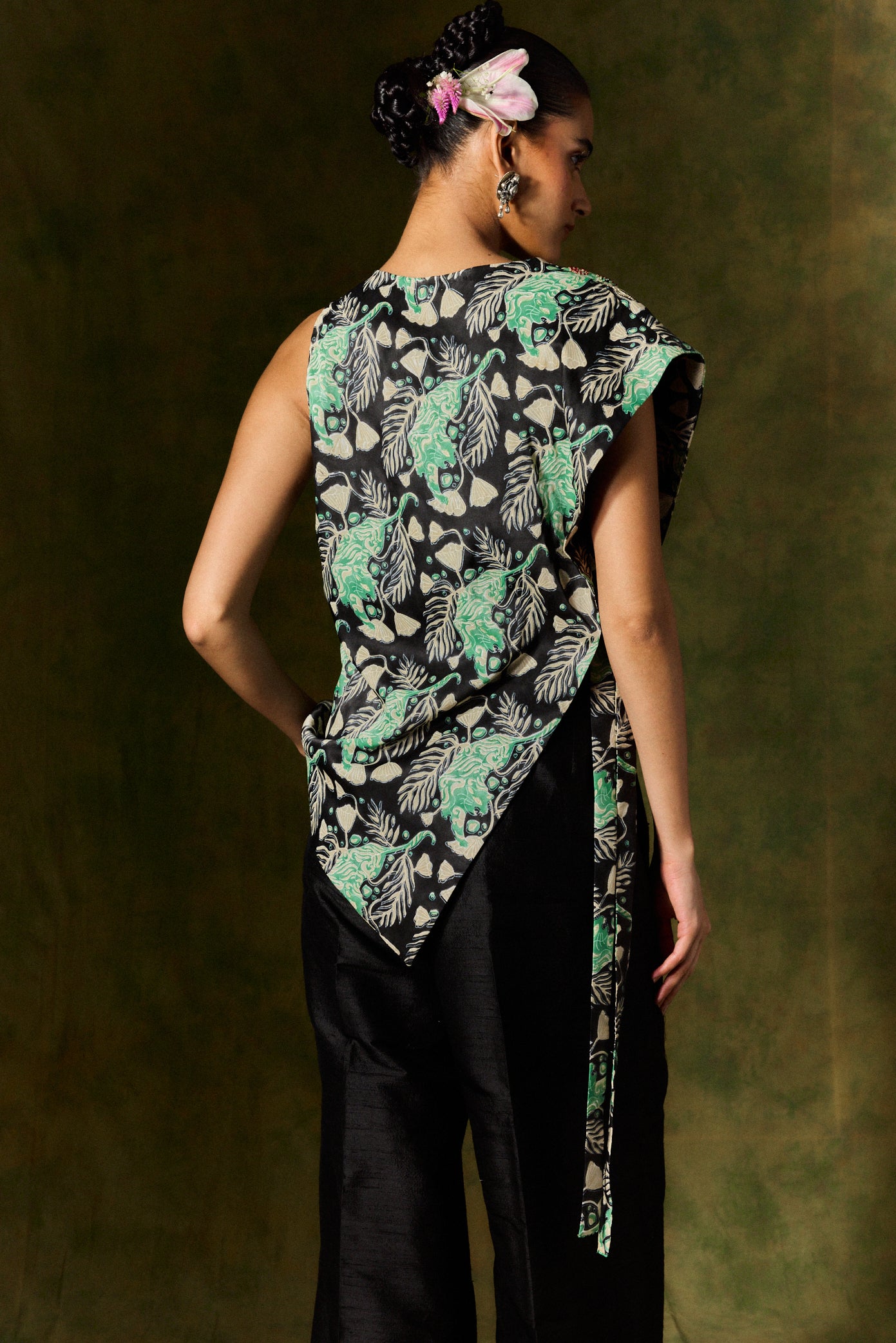 Gulsher Silk Blouse