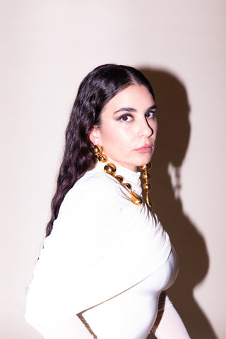 Sun Sin Drop Earrings