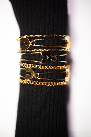 Pin it up Bracelet stack