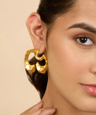 Coral Wave Large Studs