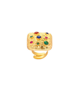 Mob Wife Studded Ring