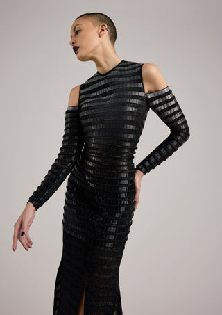 The Striated Glass Dress