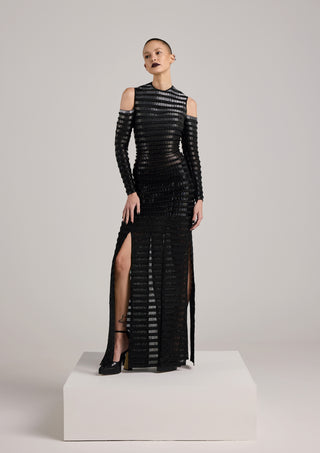 The Striated Glass Dress