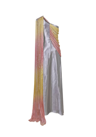 The Infrared Saree Dress