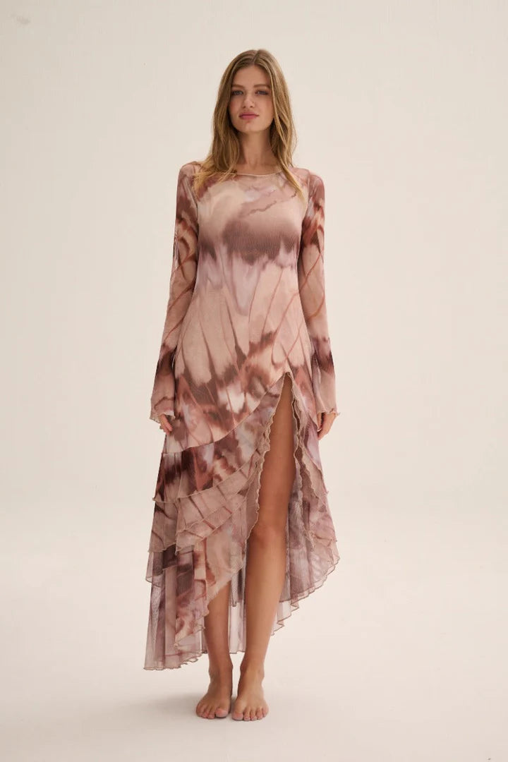 Chapola Dress Print Cafe