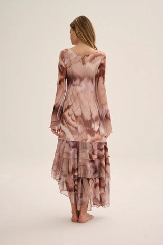 Chapola Dress Print Cafe
