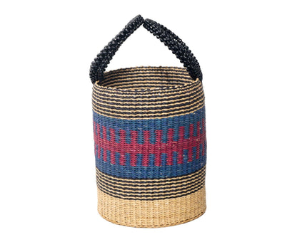 Naa Straw Bucket Bag