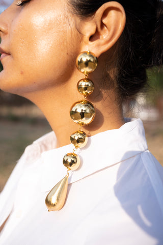 Sun Sin Drop Earrings