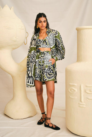 Sohrai Brallete Co-ord Set