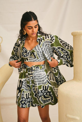 Sohrai Brallete Co-ord Set