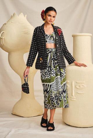 Sohrai Skirt Co-ord set