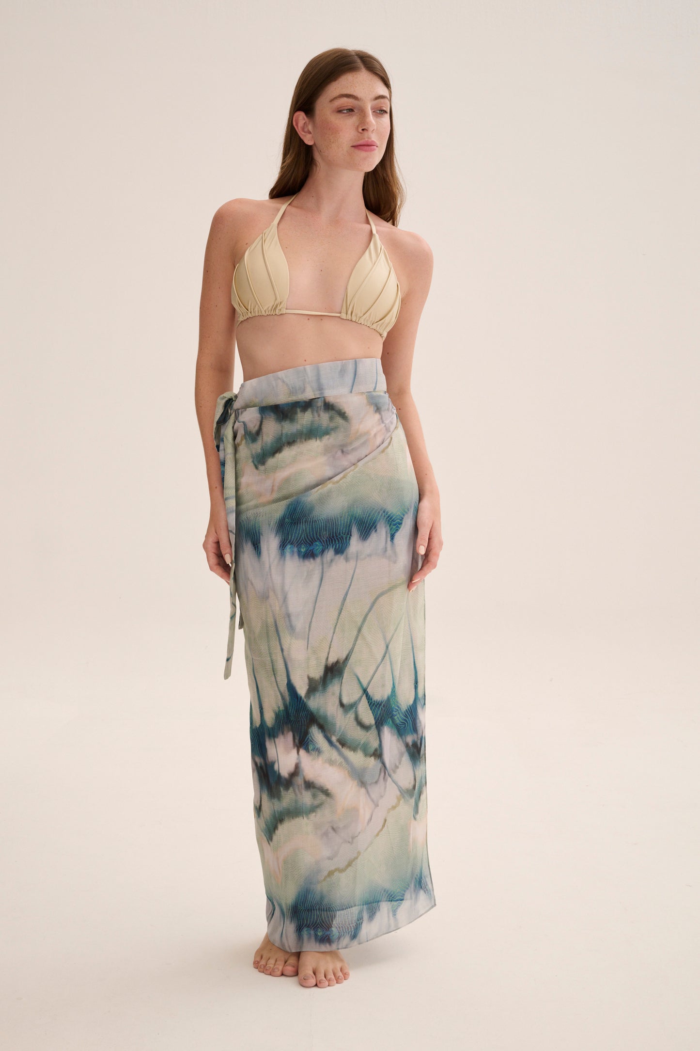 Pareo Skirt In Print Cafe