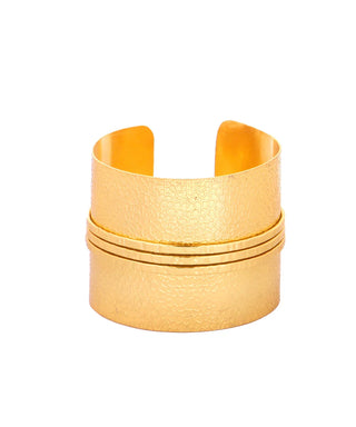 Gold Textured Cuff
