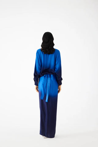 Shirt Draped Dress