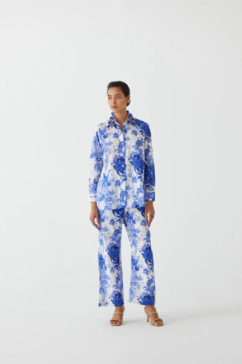 Chintz Shirt & Trousers Co-ord Set