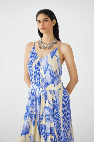 Blue Aphrodite Jumpsuit