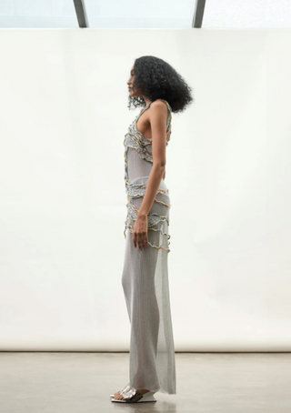 The Rippling Gauze Dress