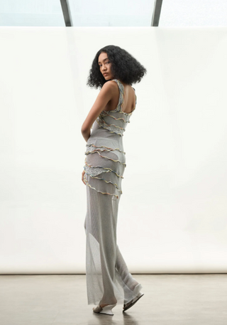 The Rippling Gauze Dress
