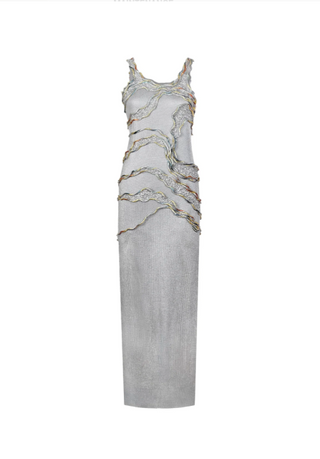 The Rippling Gauze Dress