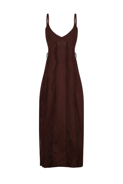 Alas Dress Marron