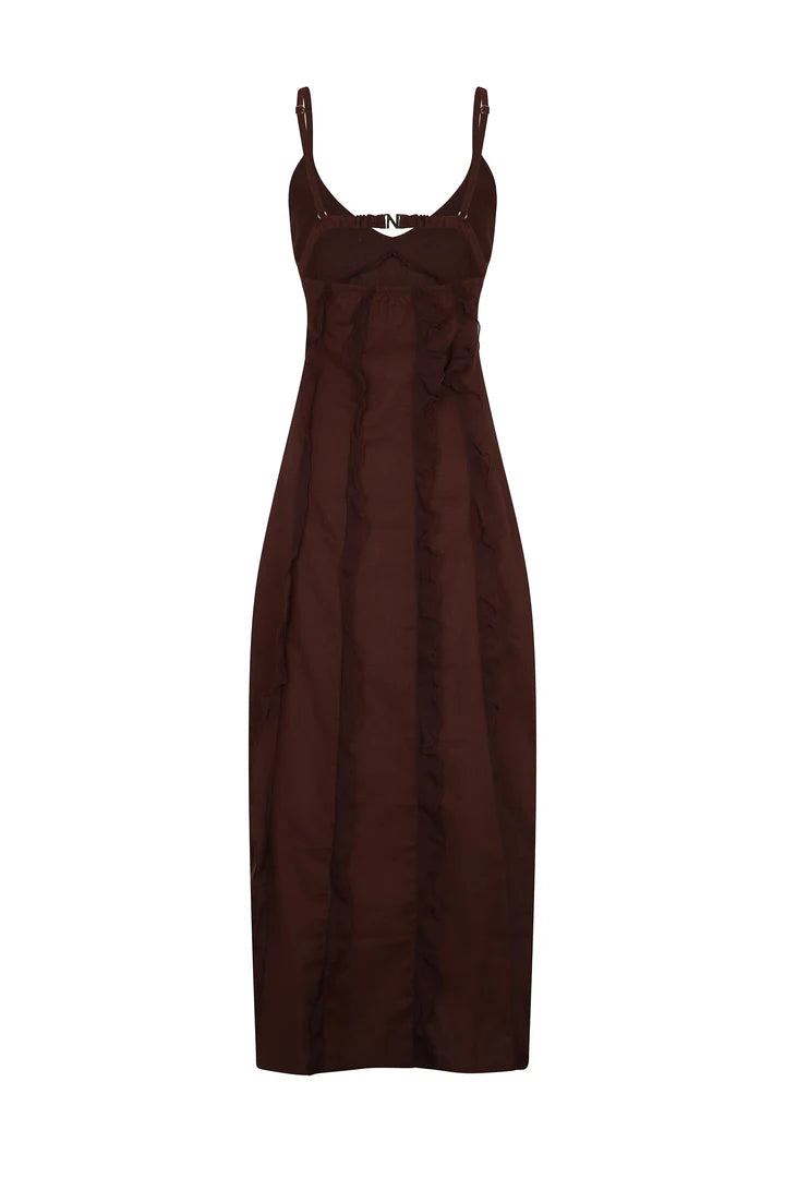 Alas Dress Marron