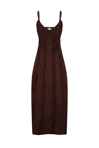 Alas Dress Marron
