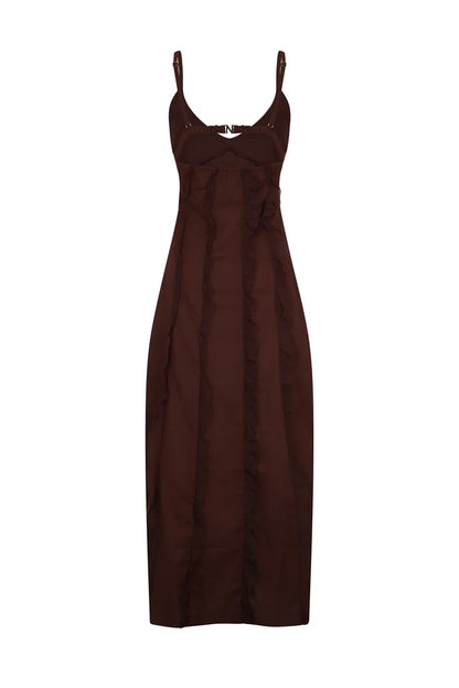 Alas Dress Marron