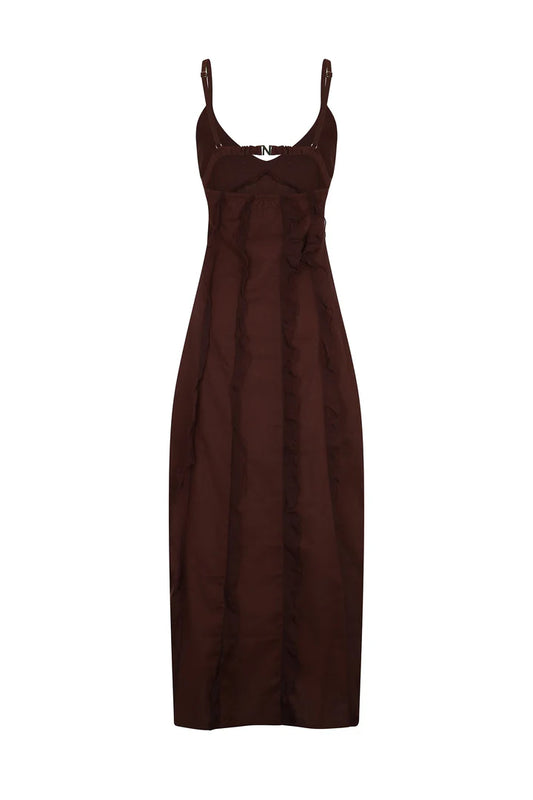 Alas Dress Marron