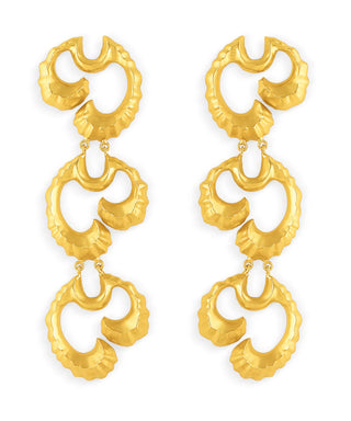 Coral Wave Shoulder Dusters