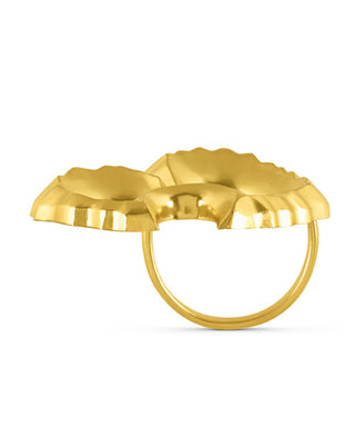 Coral Wave Ring