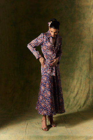 Robe Cheriyal tissée à la main