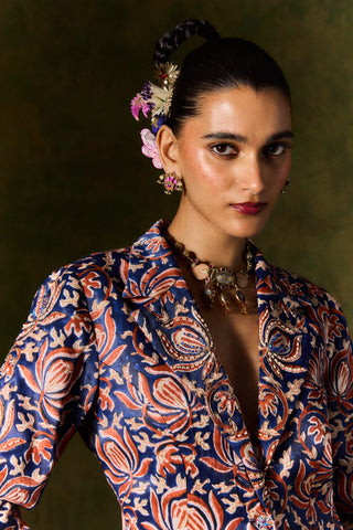 Robe Cheriyal tissée à la main